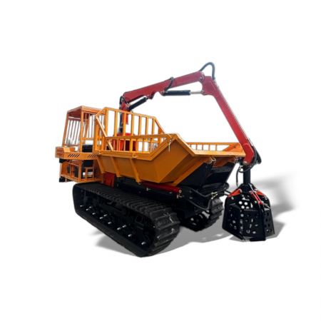 PD-5000TAG 5 Ton Crawler Dumper Yokhala Ndi Crane Grab